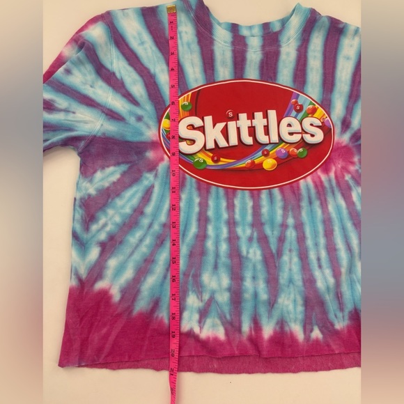 MAD Engine Skittles Tie-Dye Long Sleeve Shirt - Blue and Pink - Picture 6 of 8